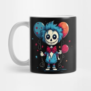 Scary Clown Ghost Mug